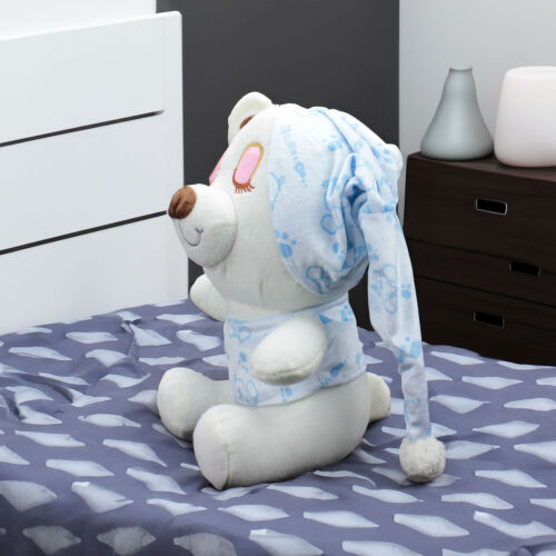 Sevimli Uyku Peluş Ayıcık 25CM Mavi - Platin Gift (1)