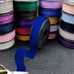 Şifon Kurdele 2,5CM 20MT Lacivert - 1