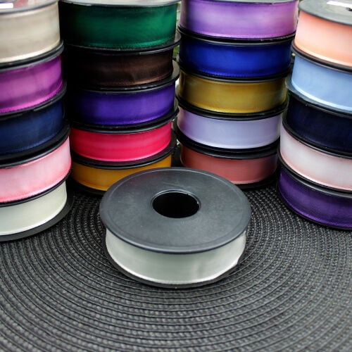 Şifon Kurdele 2,5CM 20MT Krem - 3