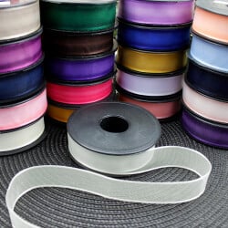 Şifon Kurdele 2,5CM 20MT Krem - 2