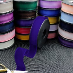 Şifon Kurdele 2,5CM 20MT Mor - 1