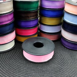 Şifon Kurdele 2,5CM 20MT Pembe - 3