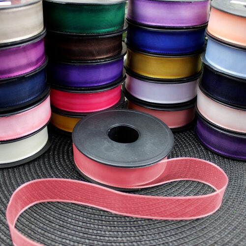 Şifon Kurdele 2,5CM 20MT Somon - 2