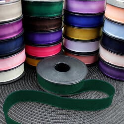 Şifon Kurdele 2,5CM 20MT Yeşil - 2
