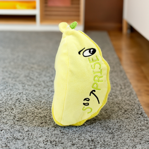 Sürpriz Muz Eşek Peluş 28Cm Sarı - 4