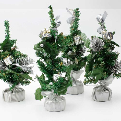 Süslü Yılbaşı Çam Ağacı 25CM - 3