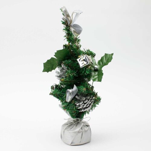 Süslü Yılbaşı Çam Ağacı 25CM - 1