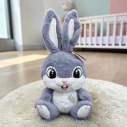Tavşan Peluş Gri 35 cm - 1