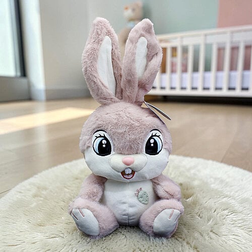 Tavşan Peluş Pudra 35 cm - Toptanalim