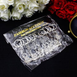 Tavus Kuşu Figürlü Metal Anahtarlık 12'li Paket - 4