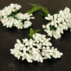 Tomurcuk Çiçek Beyaz 120'li Paket - 1