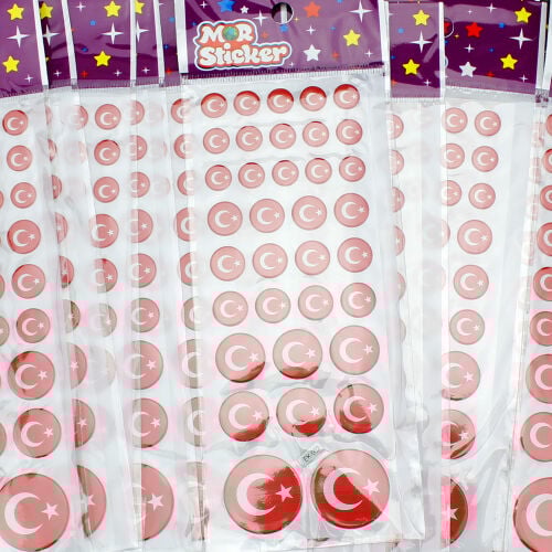 Türk Bayrağı Sticker - 3