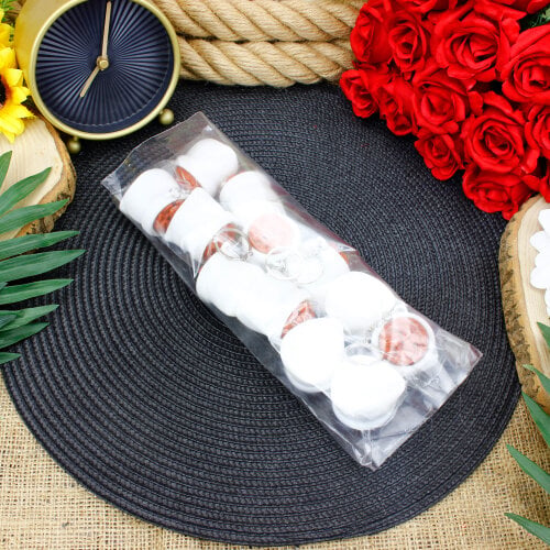 Üç Boyutlu Click Stres Kahve Çuvalı Anahtarlık 12’li Paket - 4