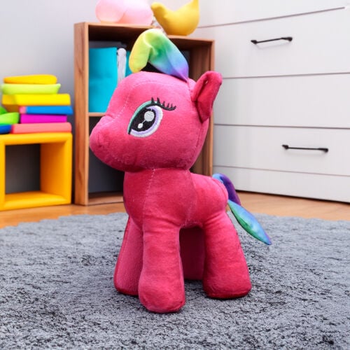 Unicorn Peluş 30CM Fuşya - Platin Gift