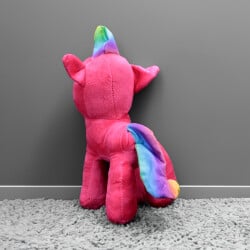Unicorn Peluş 30CM Fuşya - 3
