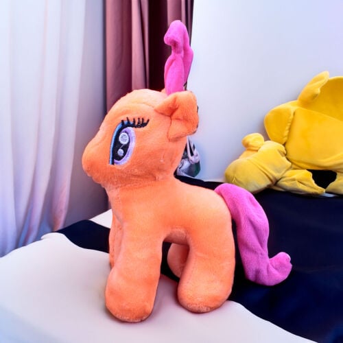 Unicorn Peluş 30CM Turuncu - Platin Gift (1)