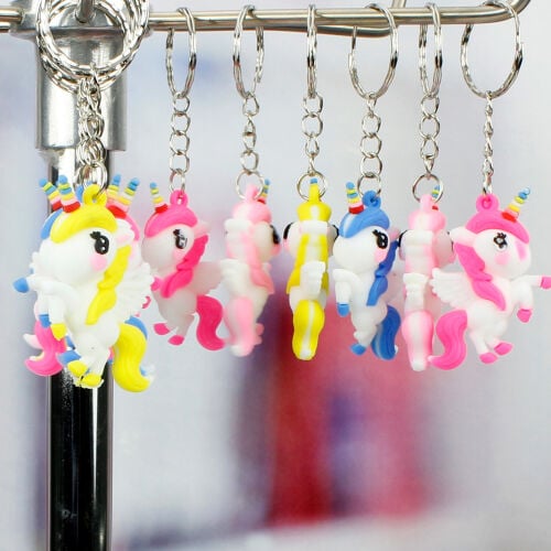 Unicorn Silikon Anahtarlık 12'li Paket - 1