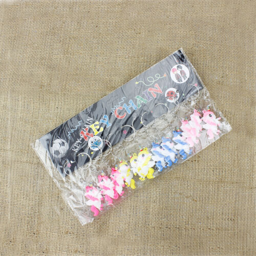 Unicorn Silikon Anahtarlık 12'li Paket - 4