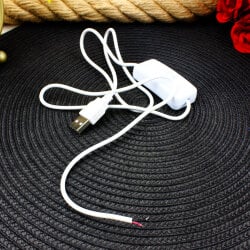 USB Anahtarlı Güç Kablosu - 2
