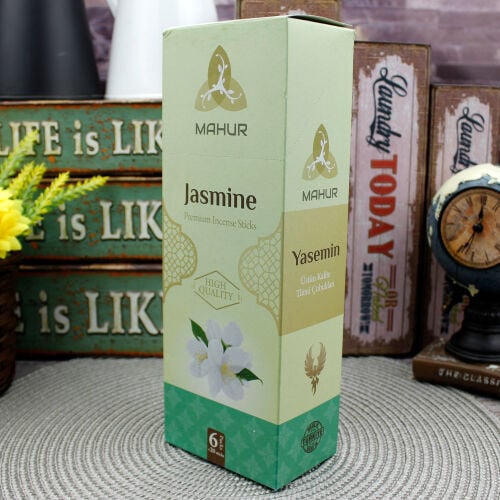 Yasemin Kokulu Premium Tütsü Çubukları - Kare Dekor (1)