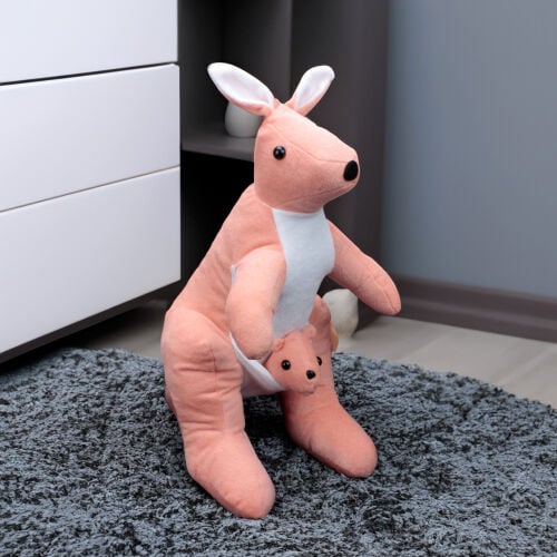 Yavrulu Kanguru Peluş 42CM SOMON - Platin Gift