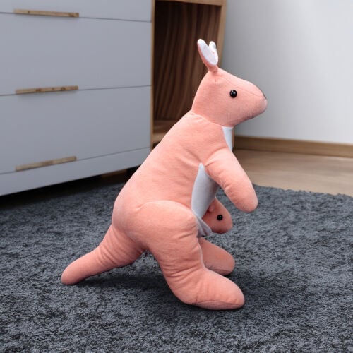 Yavrulu Kanguru Peluş 42CM SOMON - Platin Gift (1)