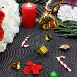 Yılbaşı Ağaç Süsü Karışık 9'Lu Paket - 1