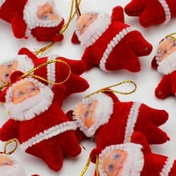 Yılbaşı Ağaç Süsü Noel Baba 6'Lı Paket - 2