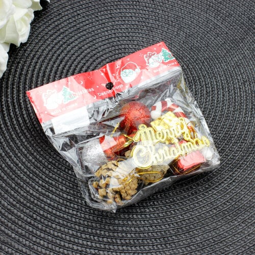 Yılbaşı Ağaç Süsü Renkli Karışık 9'Lu Paket - 3