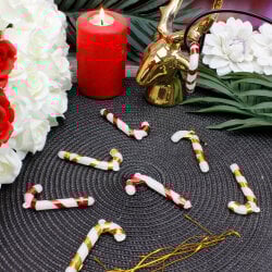 Yılbaşı Ağaç Süsü Renkli Şemsiye 8'Li Paket - 1