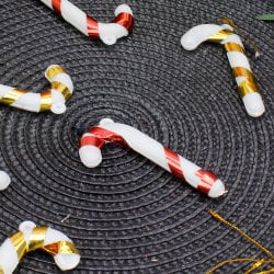 Yılbaşı Ağaç Süsü Renkli Şemsiye 8'Li Paket - 2