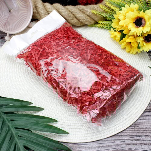 Zigzag Kırpık Kağıt Kırmızı - 3