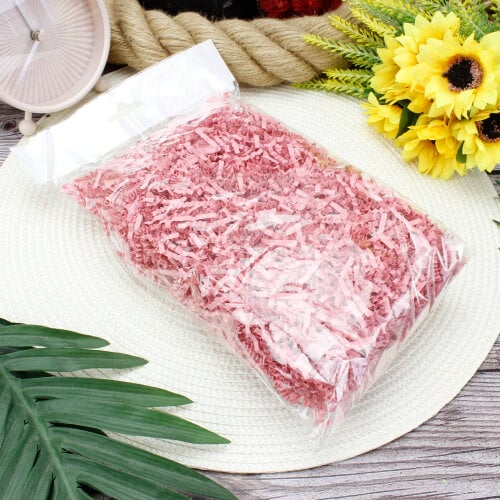 Zigzag Kırpık Kağıt Pembe - 3