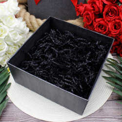 Zigzag Kırpık Kağıt Siyah - 1